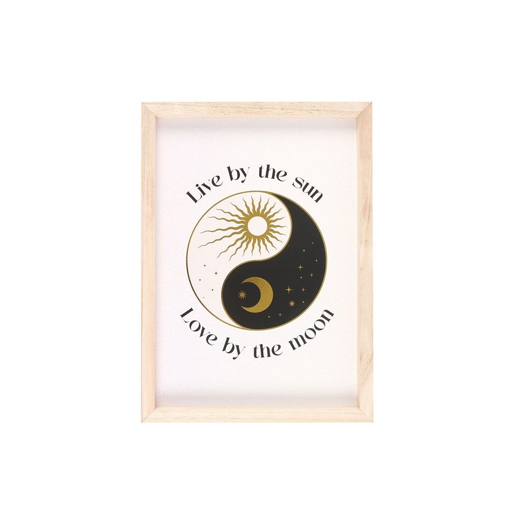 Yin Yang Framed Wall Art Print