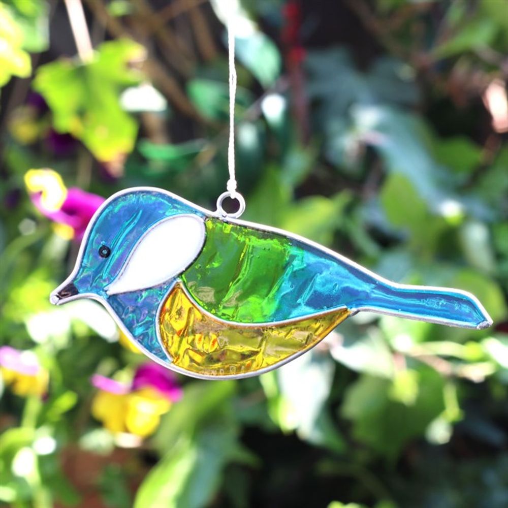 Blue Tit Bird Suncatcher