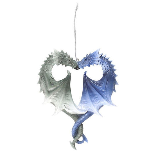 Dragon Heart Hanging Ornament by Anne Stokes